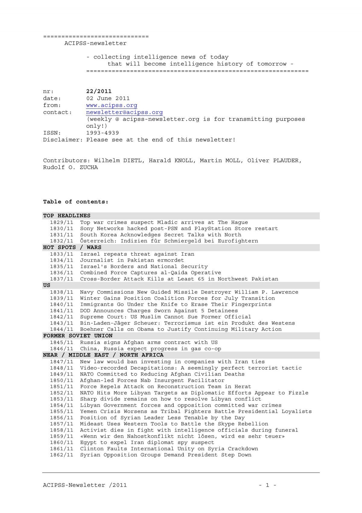 From Iran to Eurofighter: The 